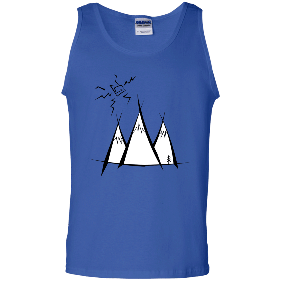 Sunny Mountains Men's Tank Top