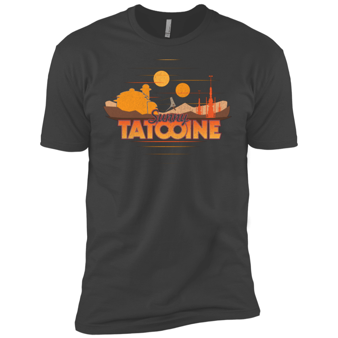 T-Shirts Heavy Metal / X-Small Sunny Tatooine Men's Premium T-Shirt