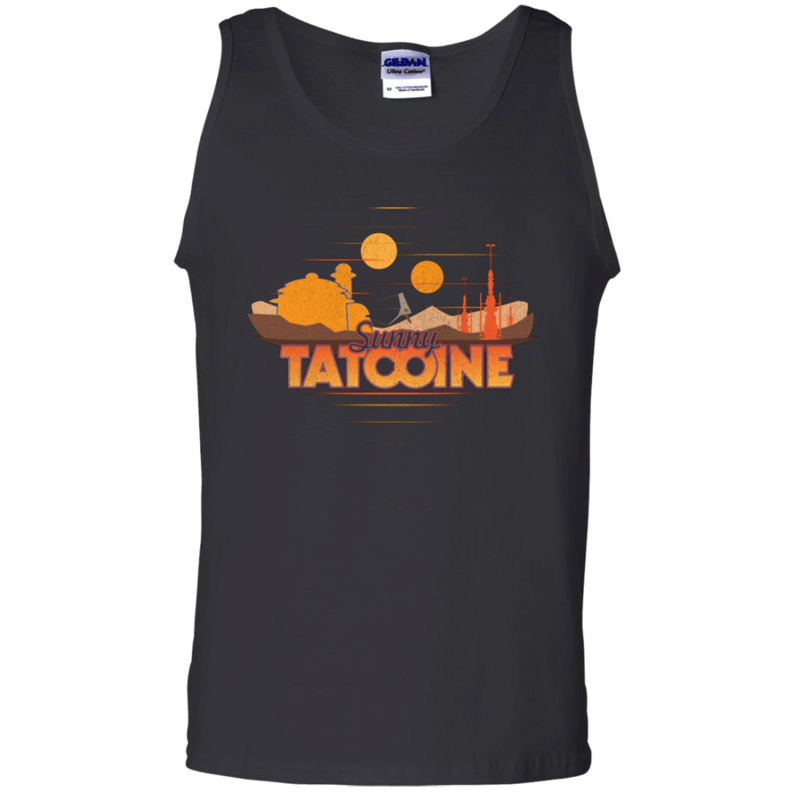 T-Shirts Black / S Sunny Tatooine Men's Tank Top