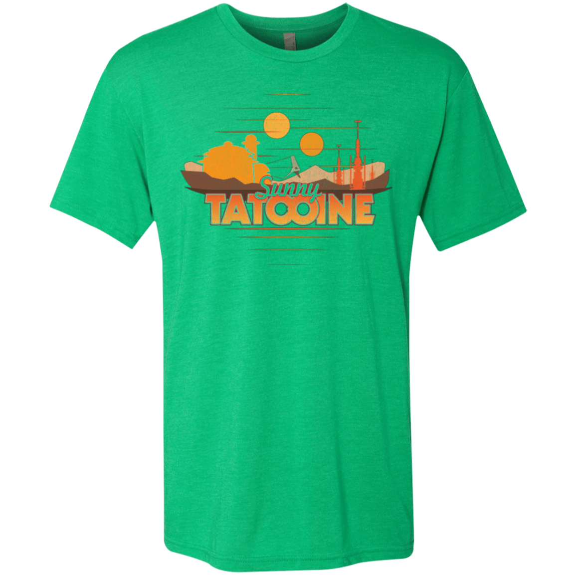 T-Shirts Envy / S Sunny Tatooine Men's Triblend T-Shirt