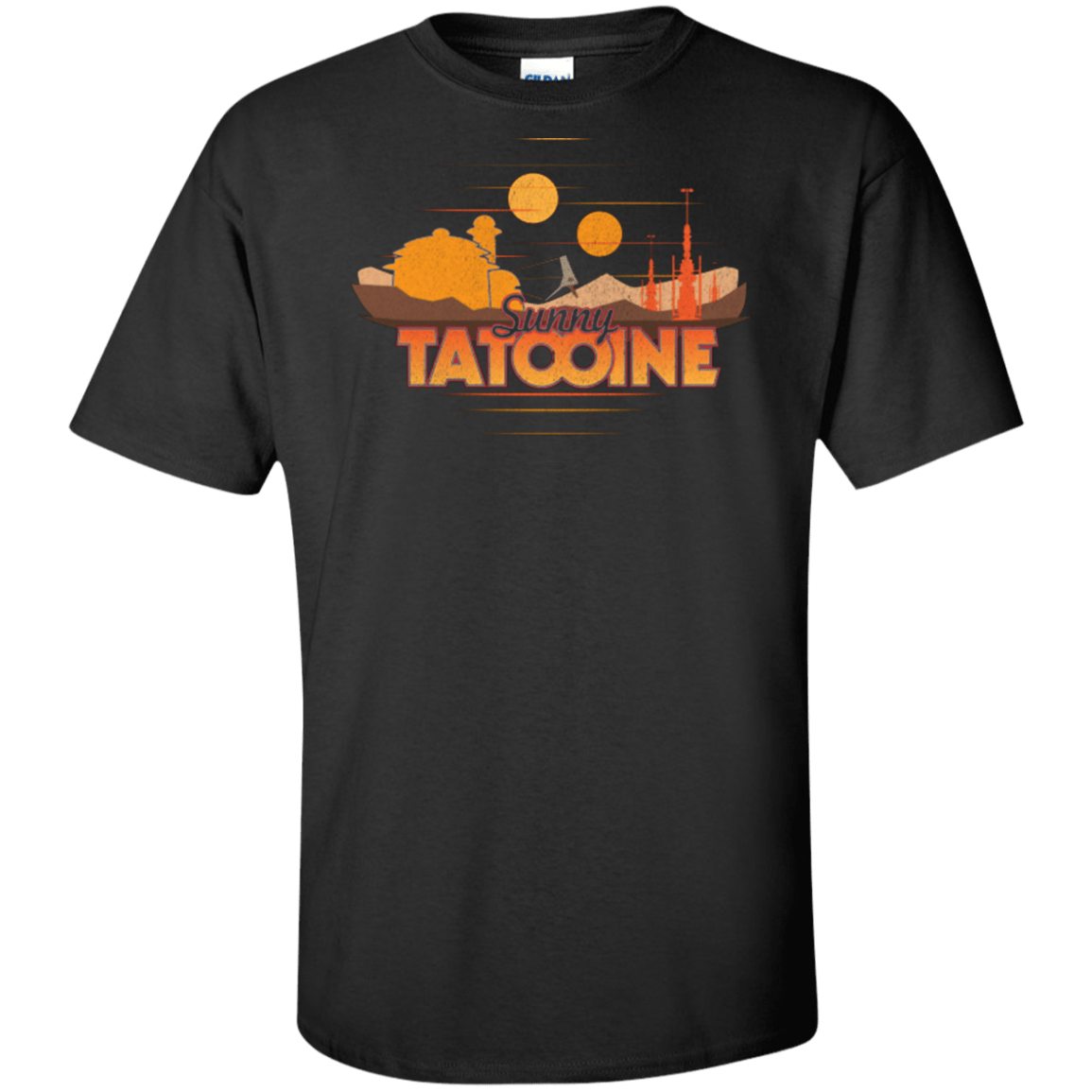 T-Shirts Black / XLT Sunny Tatooine Tall T-Shirt