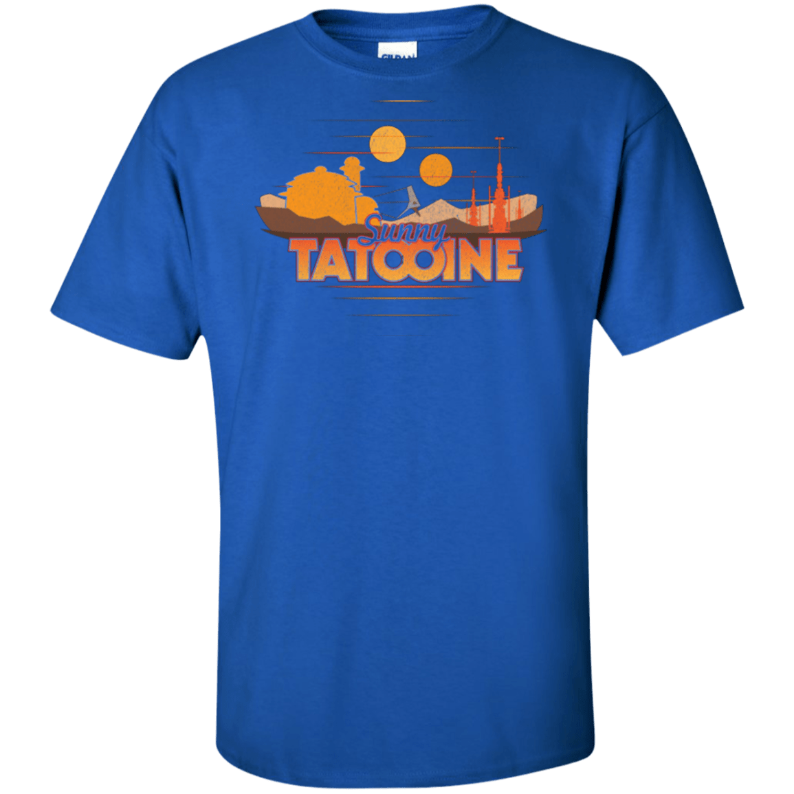 T-Shirts Royal / XLT Sunny Tatooine Tall T-Shirt