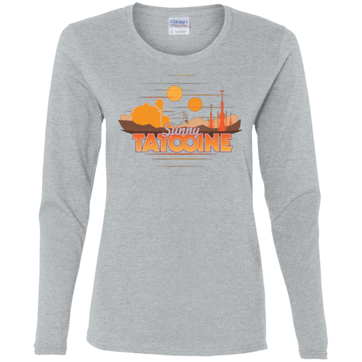 T-Shirts Sport Grey / S Sunny Tatooine Women's Long Sleeve T-Shirt