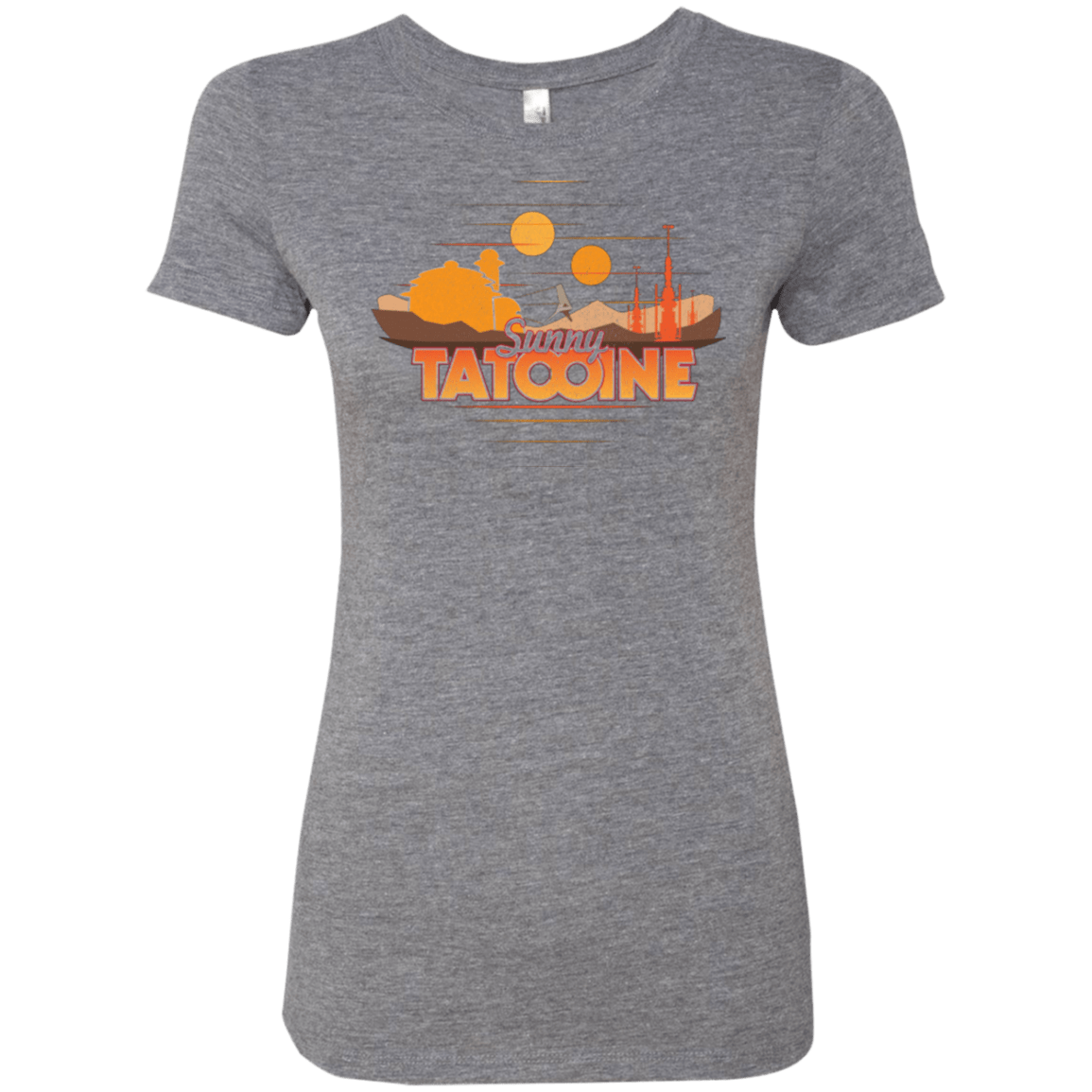 T-Shirts Premium Heather / S Sunny Tatooine Women's Triblend T-Shirt