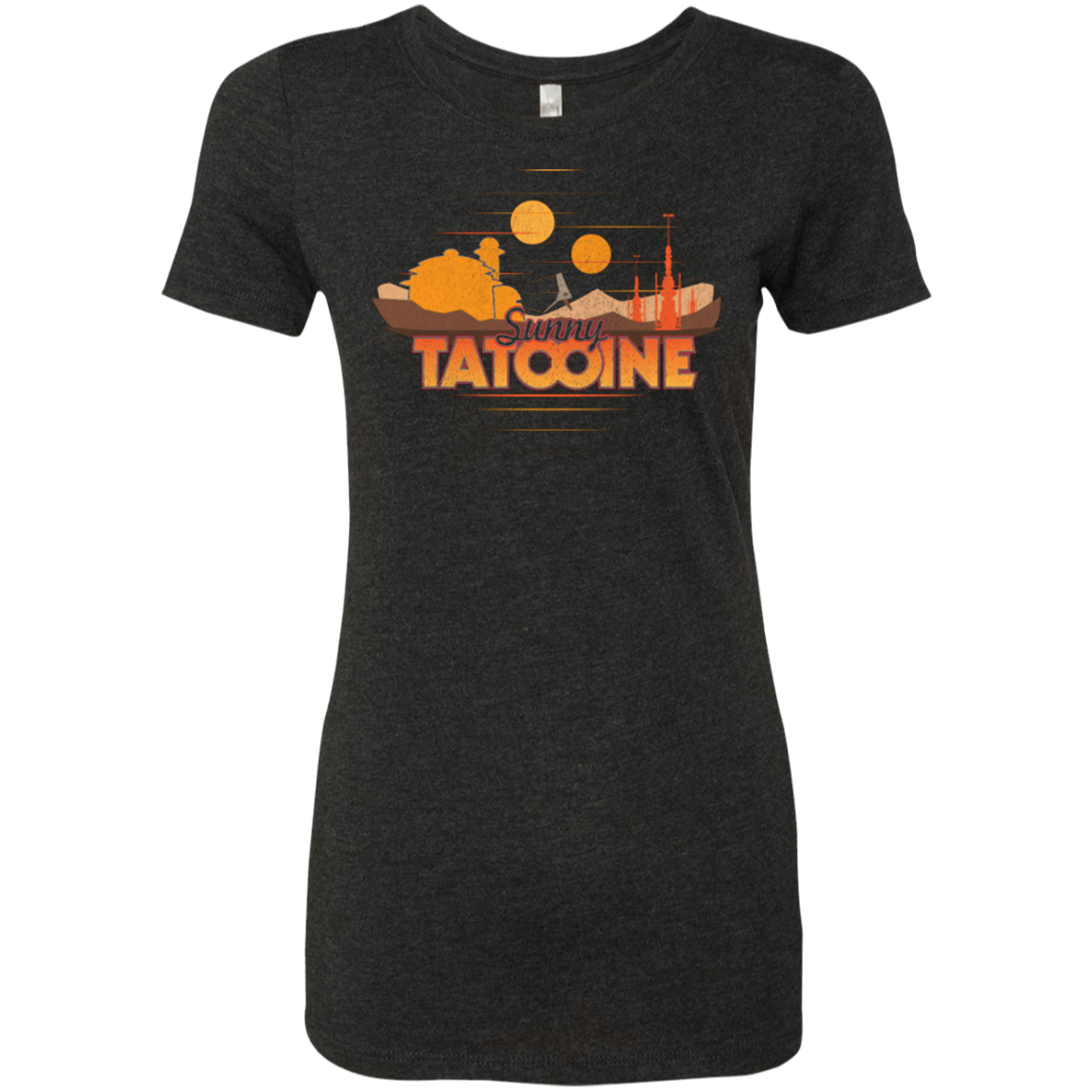 T-Shirts Vintage Black / S Sunny Tatooine Women's Triblend T-Shirt