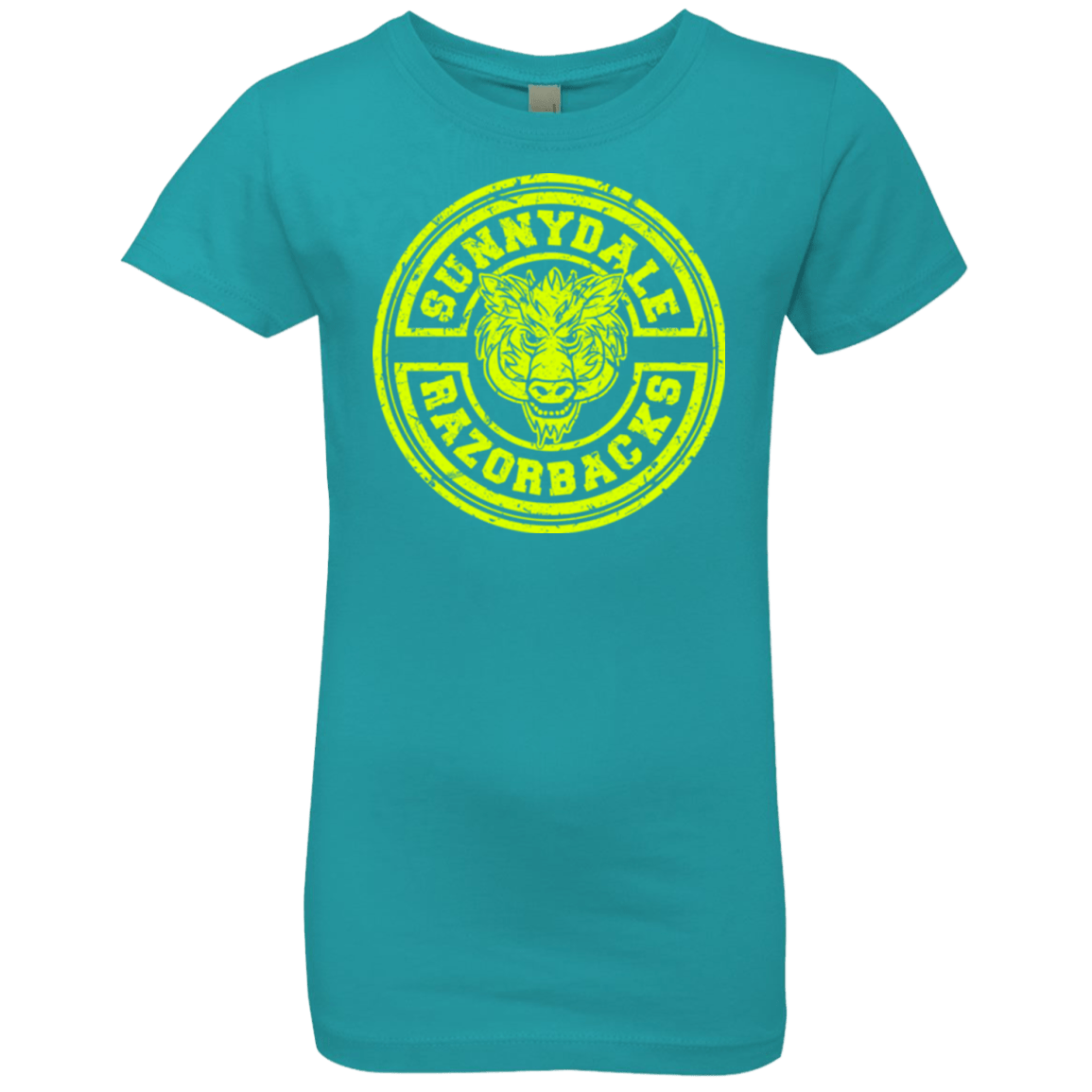T-Shirts Tahiti Blue / YXS Sunnydale razorbacks Girls Premium T-Shirt