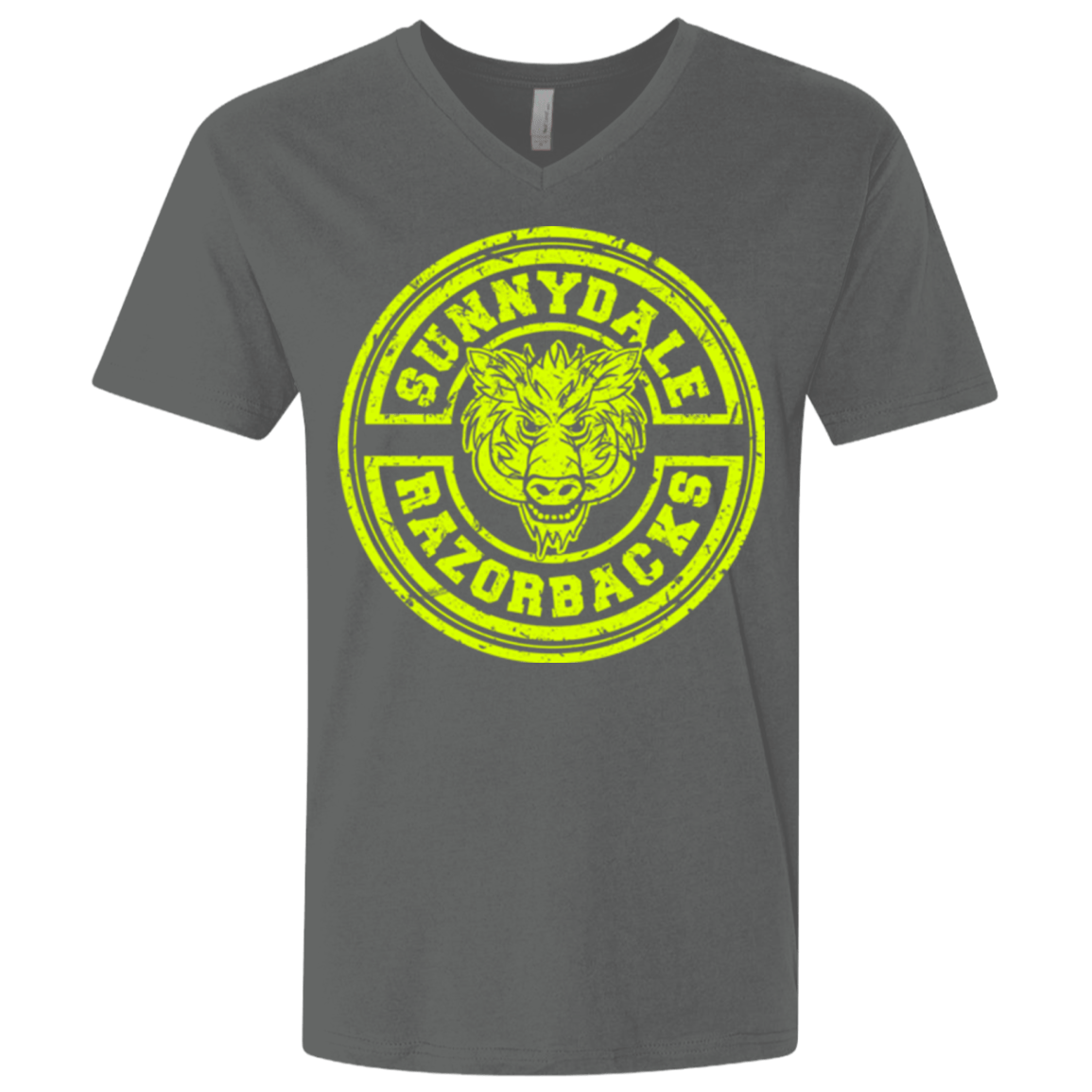 T-Shirts Heavy Metal / X-Small Sunnydale razorbacks Men's Premium V-Neck