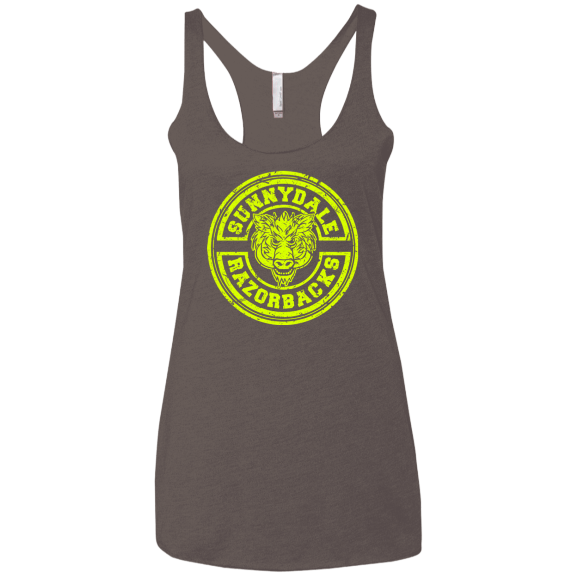 T-Shirts Macchiato / X-Small Sunnydale razorbacks Women's Triblend Racerback Tank