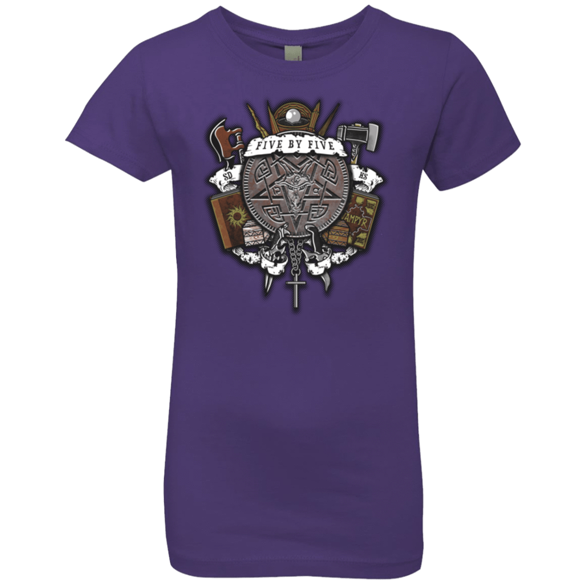 T-Shirts Purple Rush / YXS Sunnydale Slaying Girls Premium T-Shirt