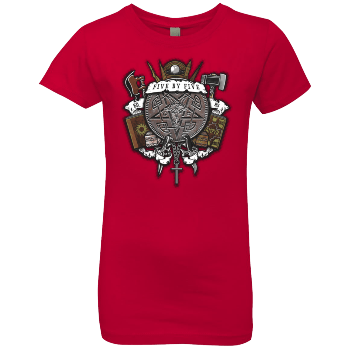 T-Shirts Red / YXS Sunnydale Slaying Girls Premium T-Shirt