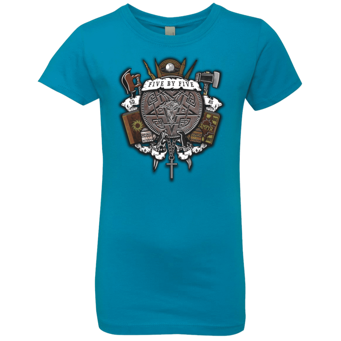 T-Shirts Turquoise / YXS Sunnydale Slaying Girls Premium T-Shirt