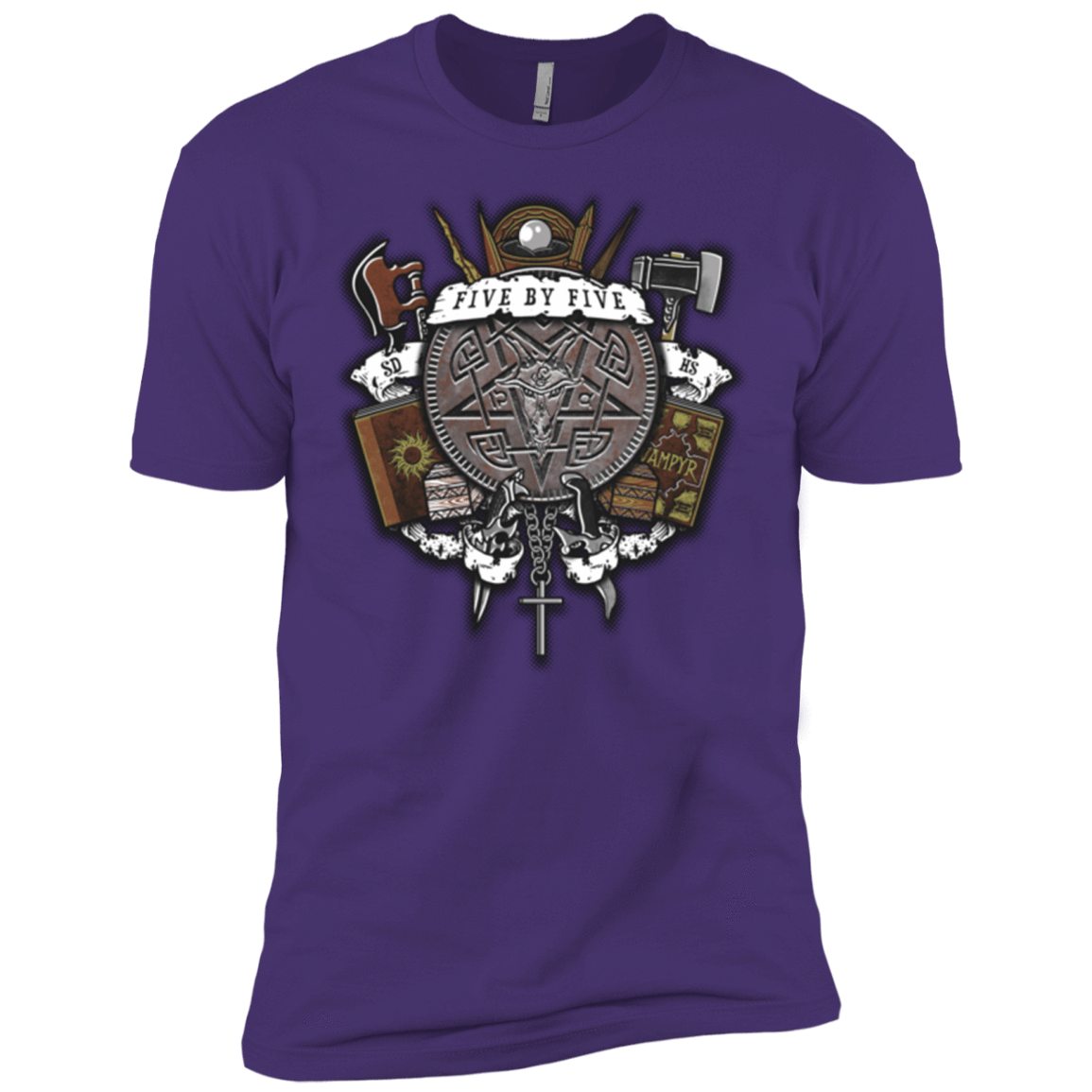 T-Shirts Purple / X-Small Sunnydale Slaying Men's Premium T-Shirt