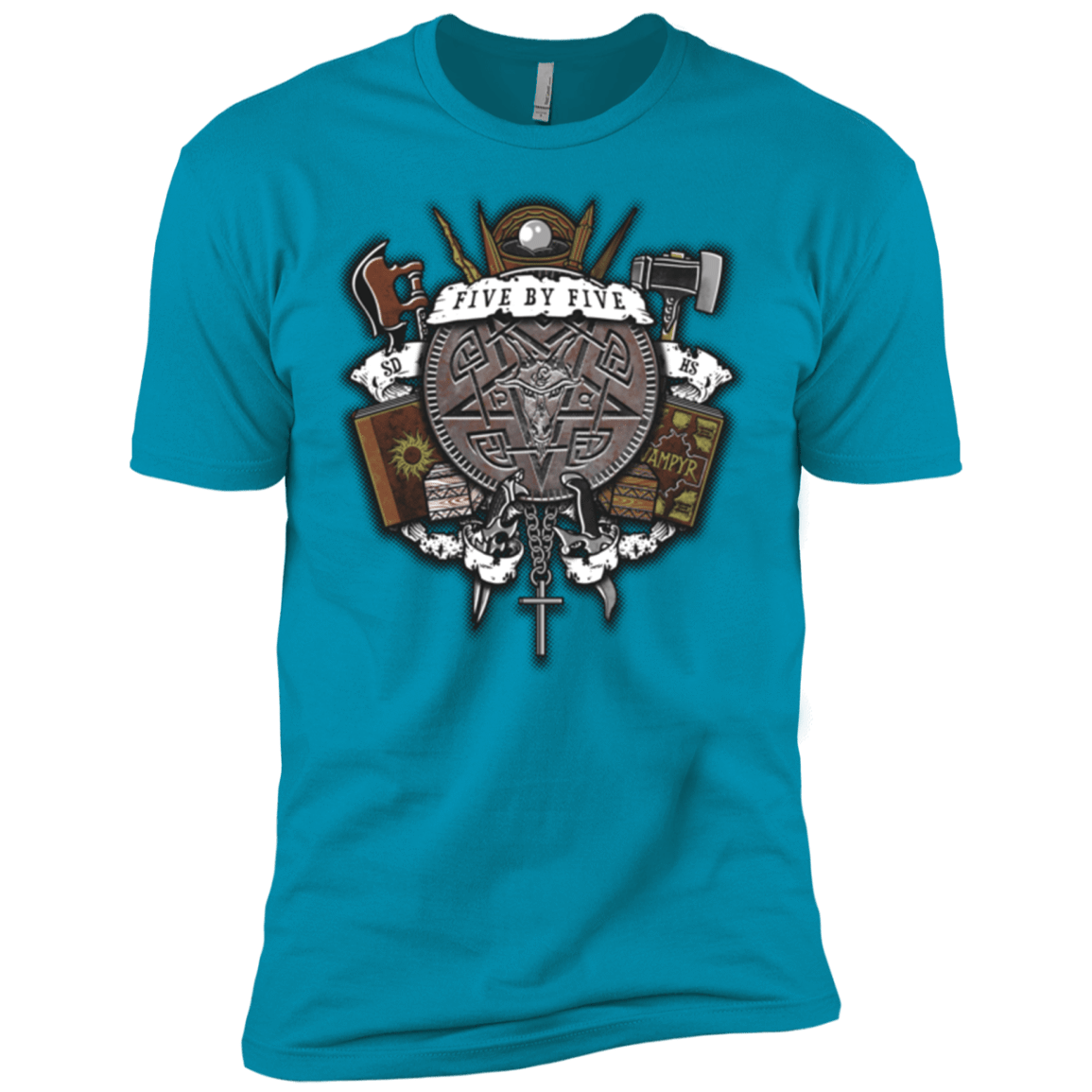 T-Shirts Turquoise / X-Small Sunnydale Slaying Men's Premium T-Shirt