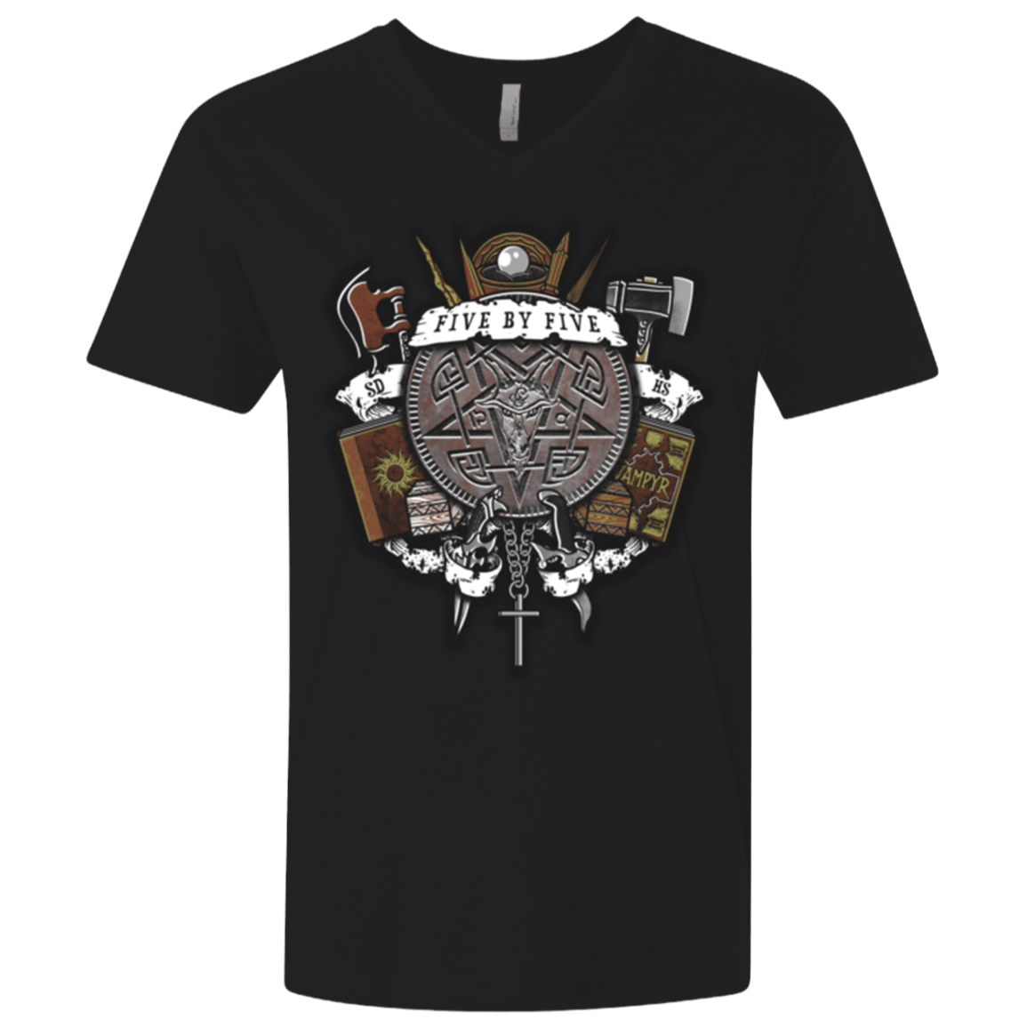 T-Shirts Black / X-Small Sunnydale Slaying Men's Premium V-Neck