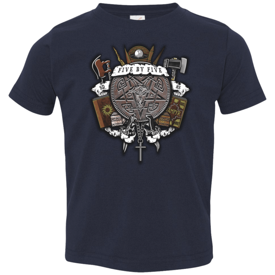 T-Shirts Navy / 2T Sunnydale Slaying Toddler Premium T-Shirt