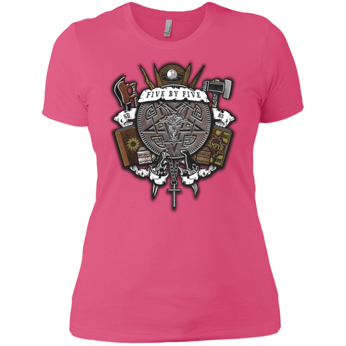T-Shirts Hot Pink / X-Small Sunnydale Slaying Women's Premium T-Shirt