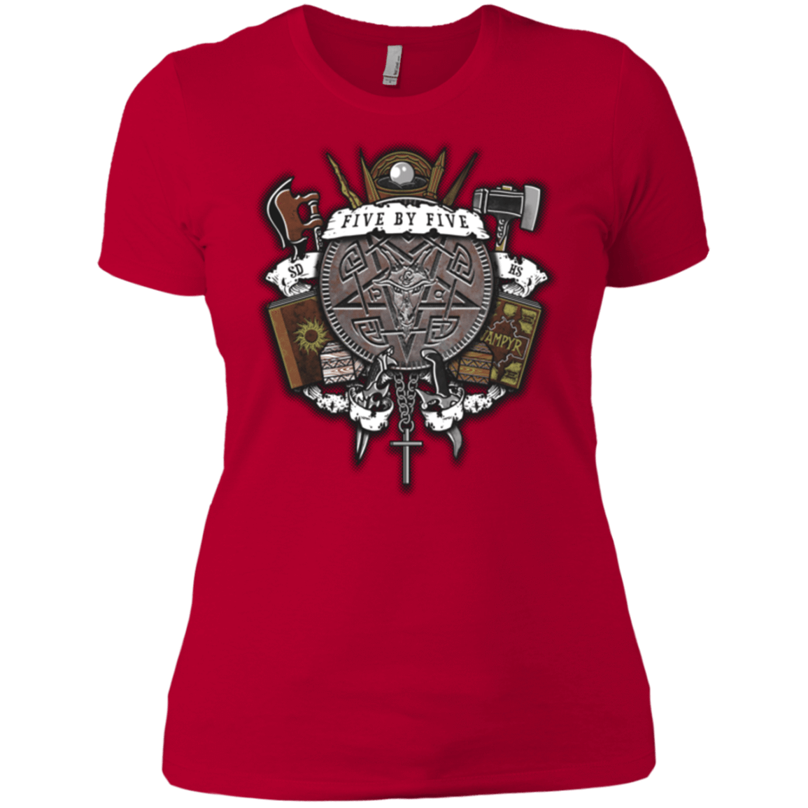T-Shirts Red / X-Small Sunnydale Slaying Women's Premium T-Shirt