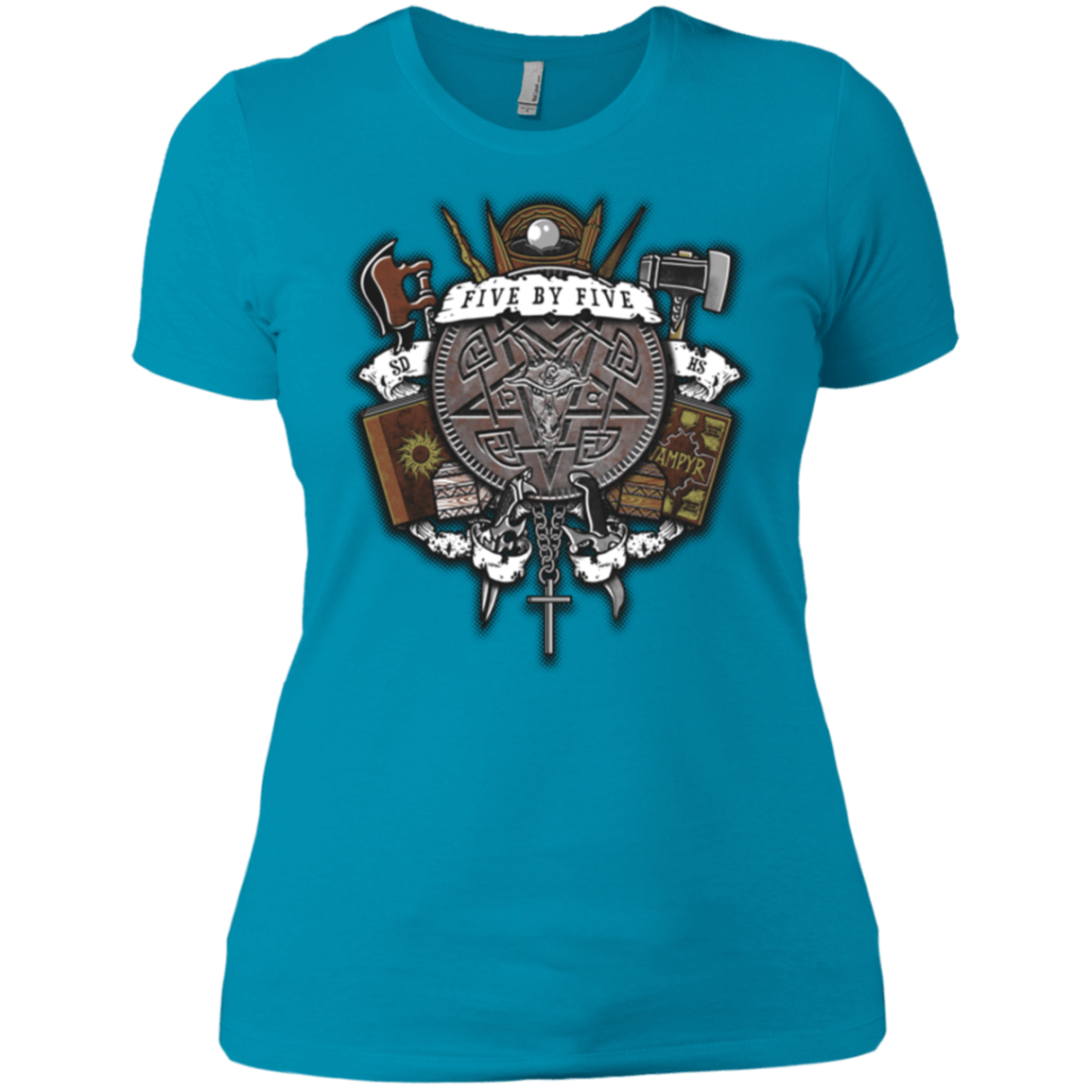 T-Shirts Turquoise / X-Small Sunnydale Slaying Women's Premium T-Shirt