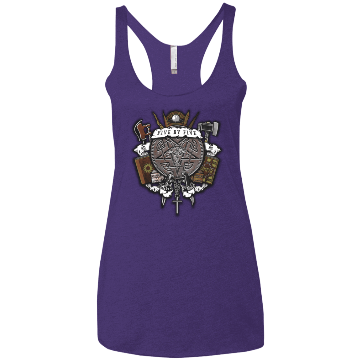 T-Shirts Purple / X-Small Sunnydale Slaying Women's Triblend Racerback Tank