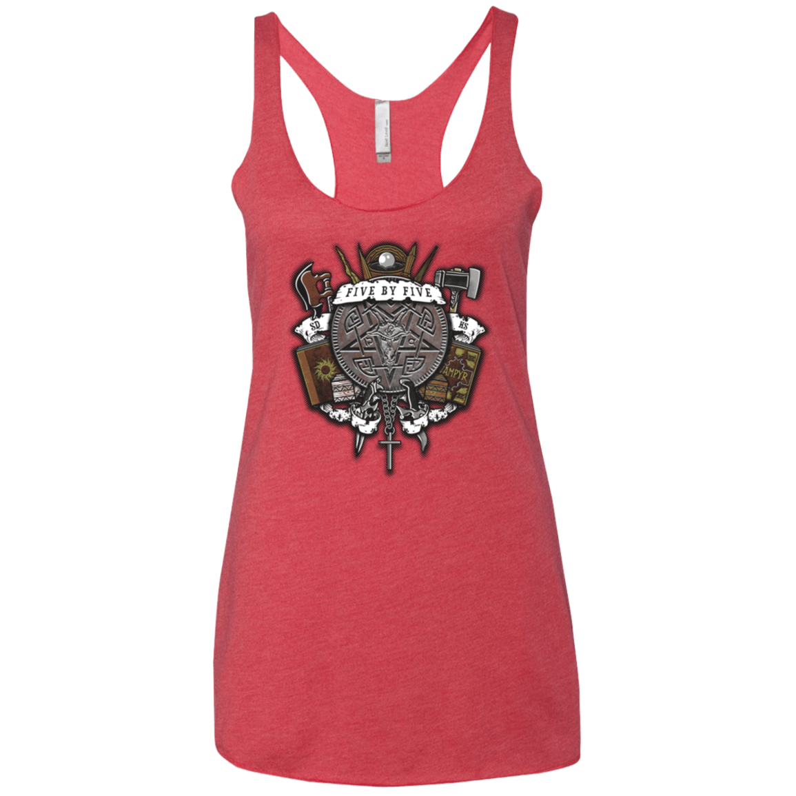 T-Shirts Vintage Red / X-Small Sunnydale Slaying Women's Triblend Racerback Tank