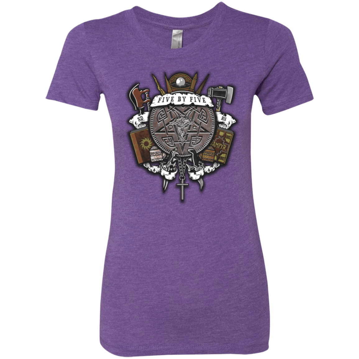 T-Shirts Purple Rush / Small Sunnydale Slaying Women's Triblend T-Shirt