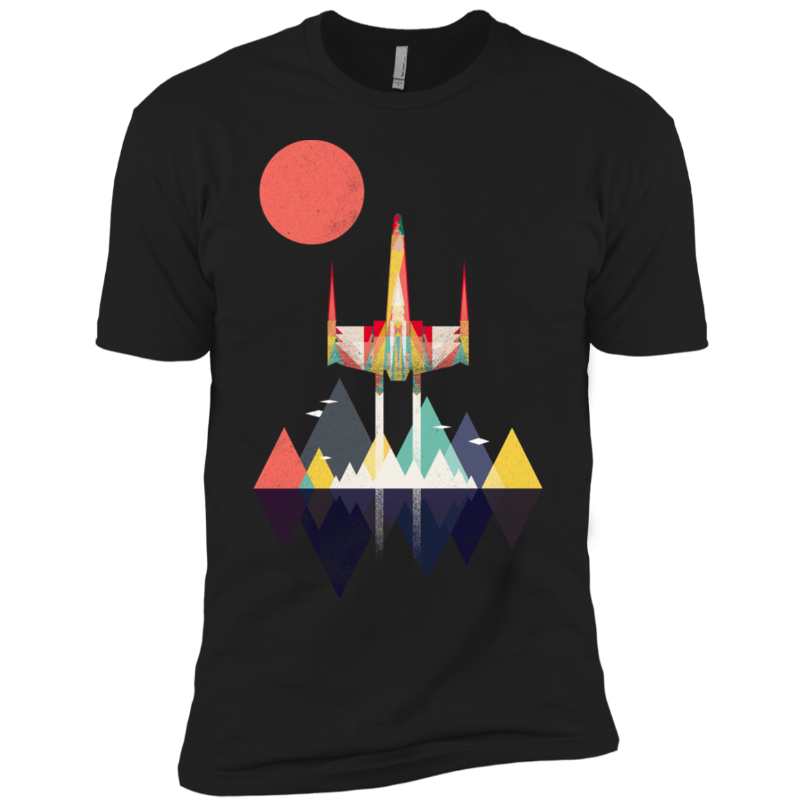 T-Shirts Black / YXS Sunset Fighter Boys Premium T-Shirt