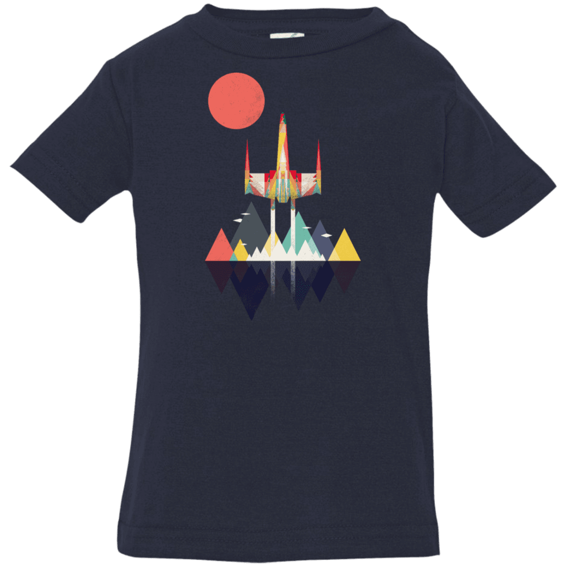 T-Shirts Navy / 6 Months Sunset Fighter Infant Premium T-Shirt