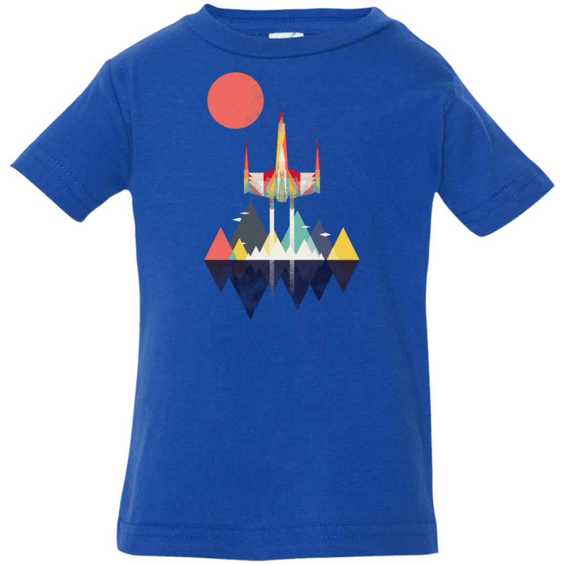 T-Shirts Royal / 6 Months Sunset Fighter Infant Premium T-Shirt