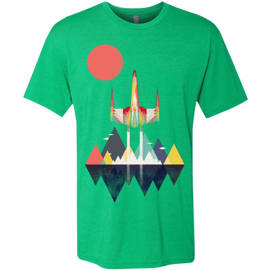 T-Shirts Envy / S Sunset Fighter Men's Triblend T-Shirt