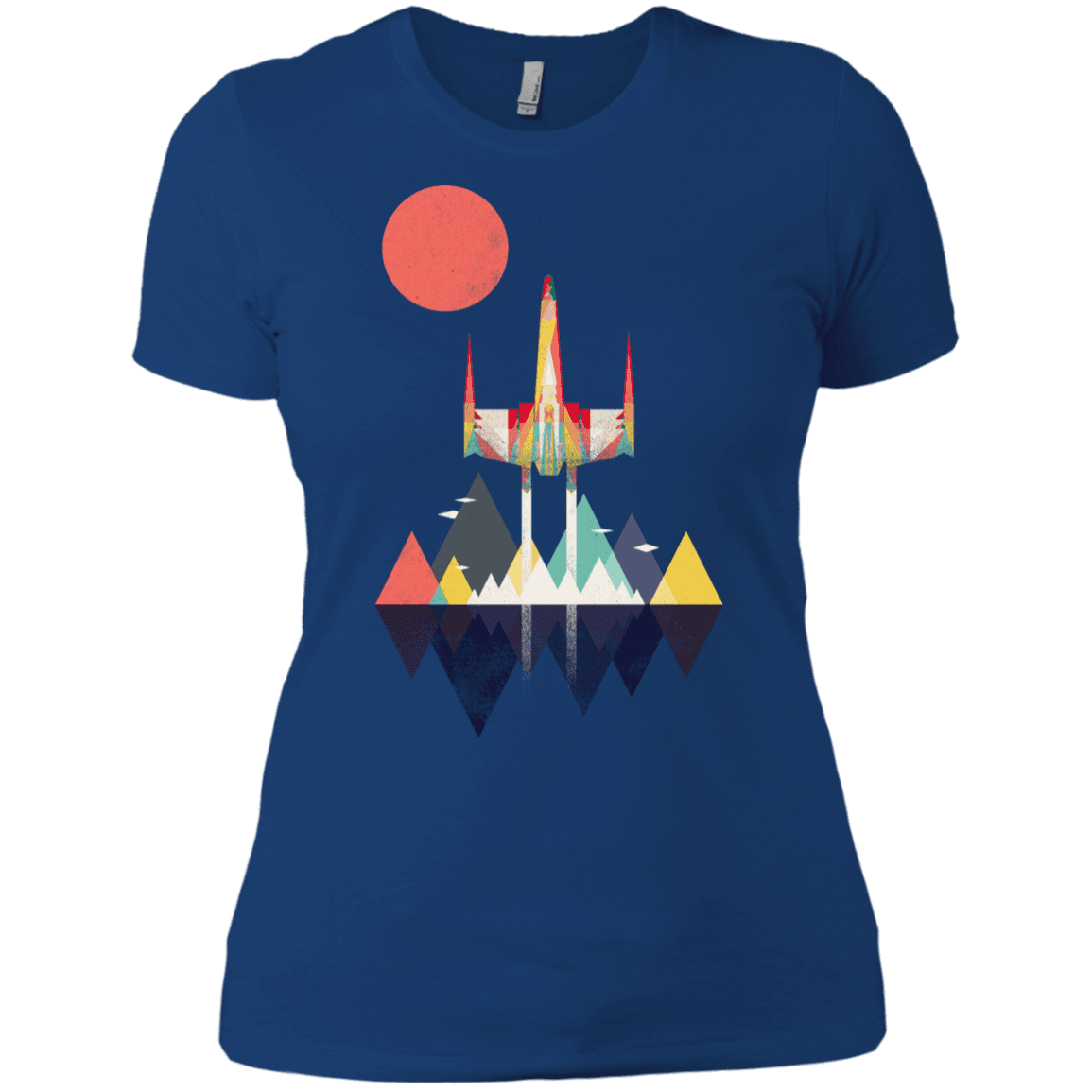 T-Shirts Royal / X-Small Sunset Fighter Women's Premium T-Shirt