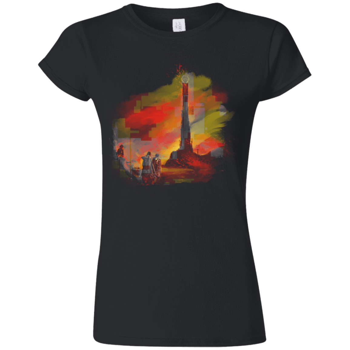 T-Shirts Black / S Sunset on Mordor Junior Slimmer-Fit T-Shirt