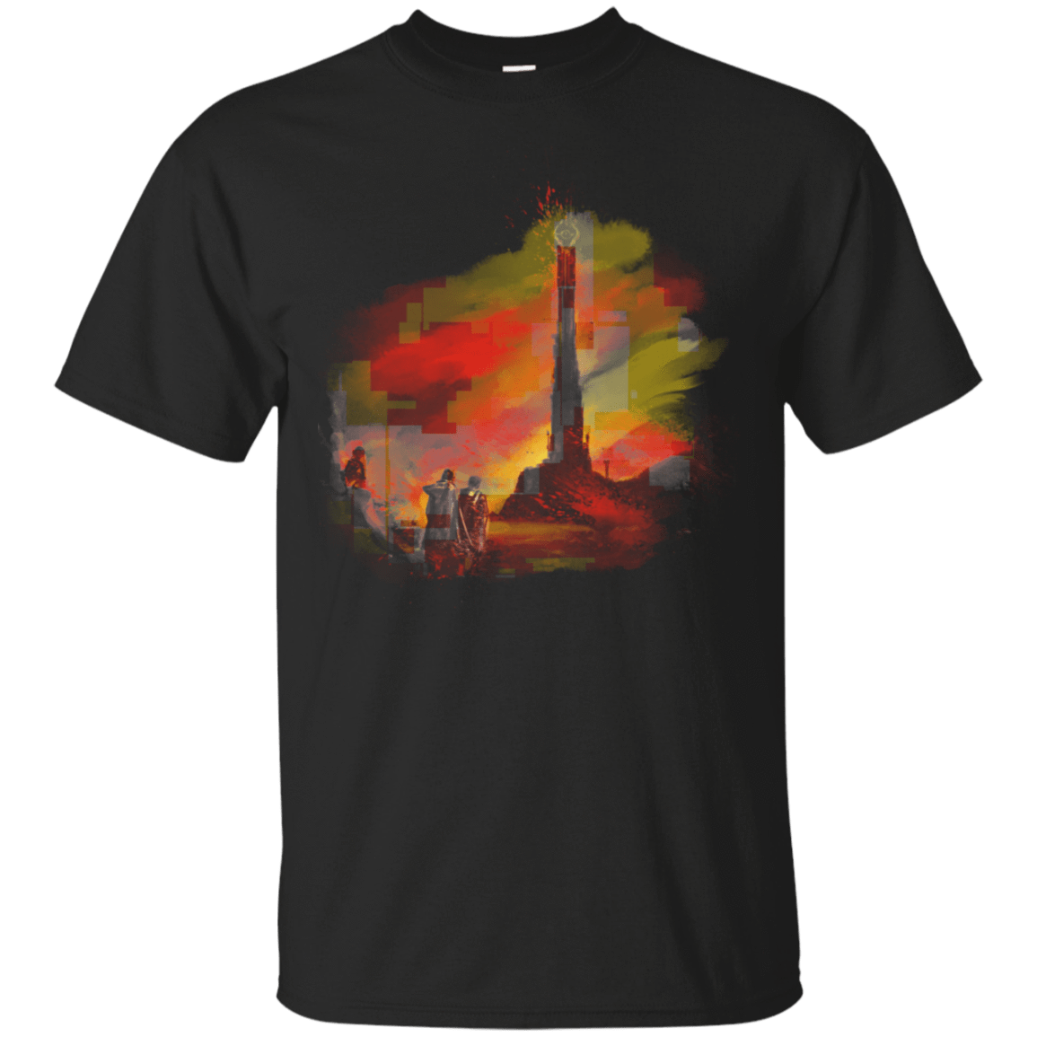 T-Shirts Black / S Sunset on Mordor T-Shirt