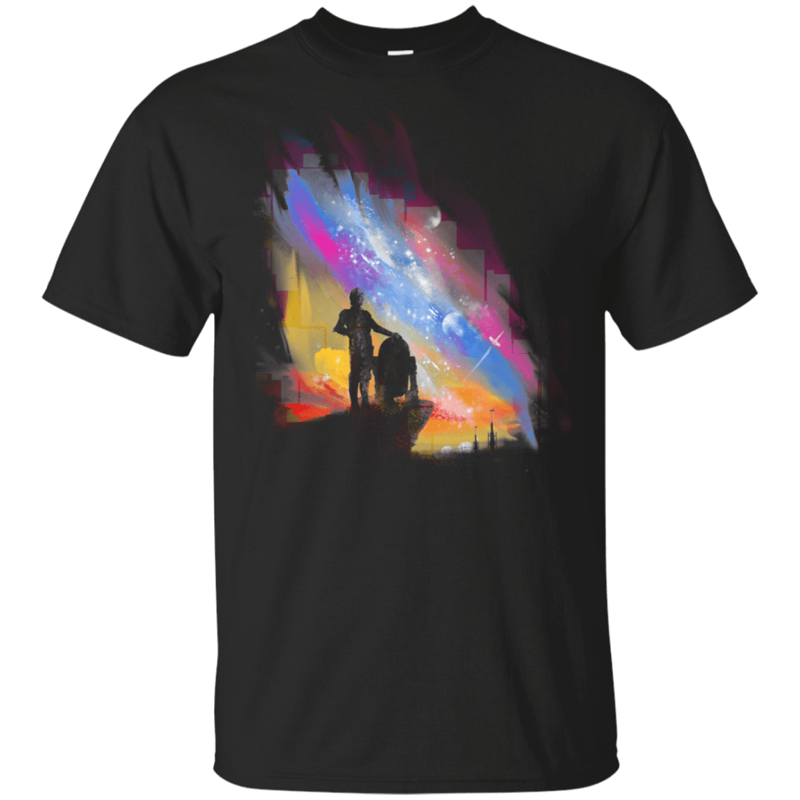 T-Shirts Black / S Sunset on Tatooine T-Shirt