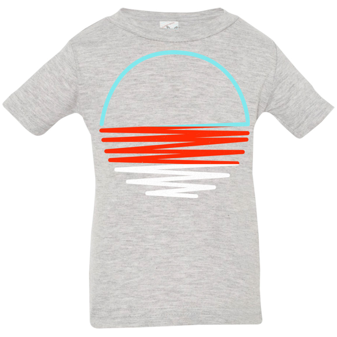 T-Shirts Heather Grey / 6 Months Sunset Shine Infant Premium T-Shirt