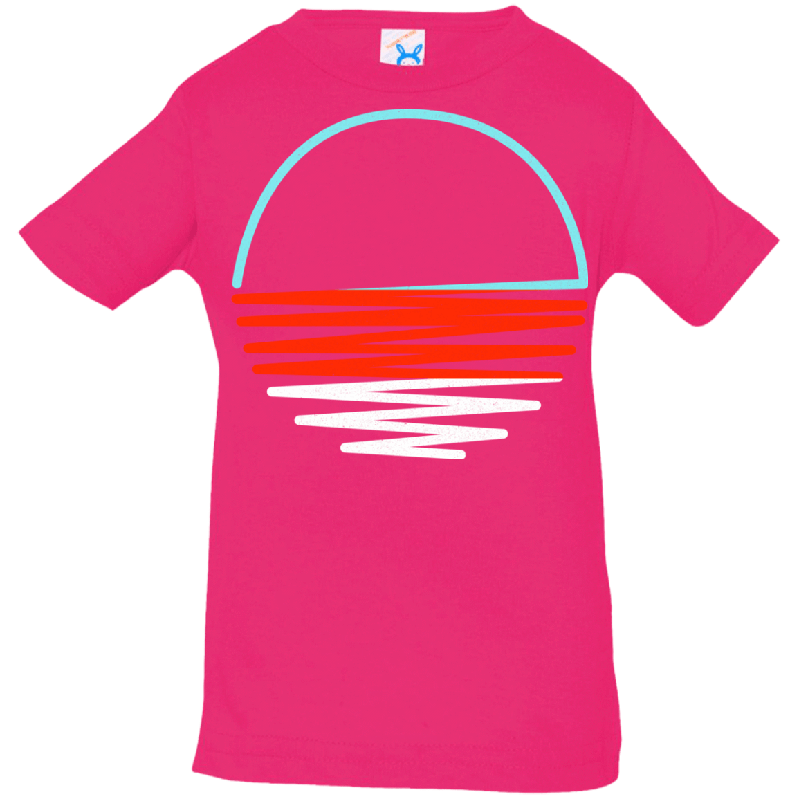 T-Shirts Hot Pink / 6 Months Sunset Shine Infant Premium T-Shirt