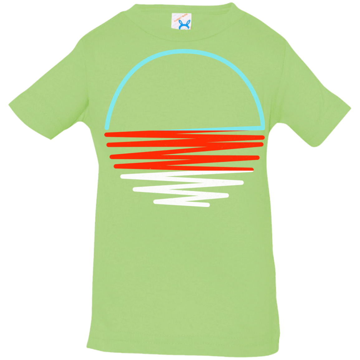 T-Shirts Key Lime / 6 Months Sunset Shine Infant Premium T-Shirt