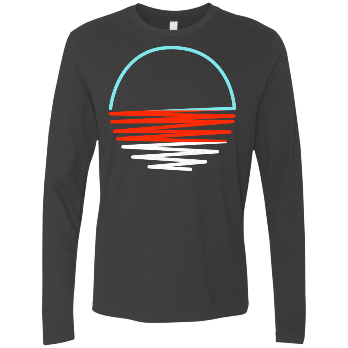 Sunset Shine Men's Premium Long Sleeve