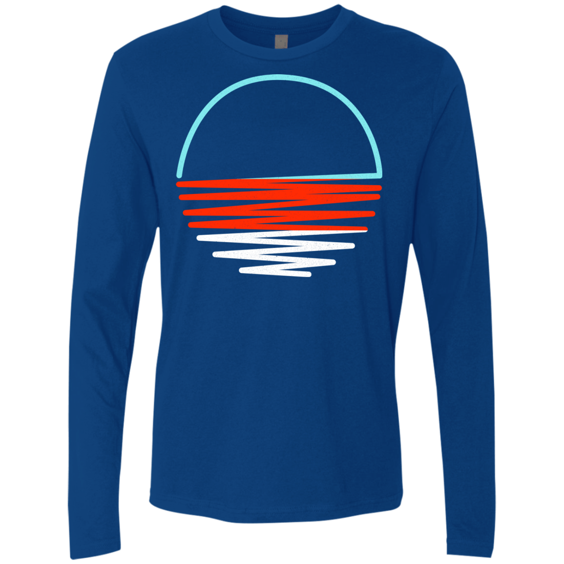 Sunset Shine Men's Premium Long Sleeve