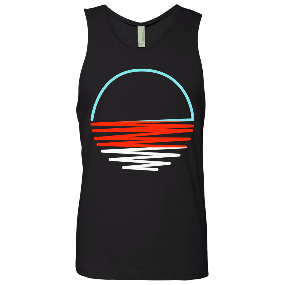 T-Shirts Black / S Sunset Shine Men's Premium Tank Top