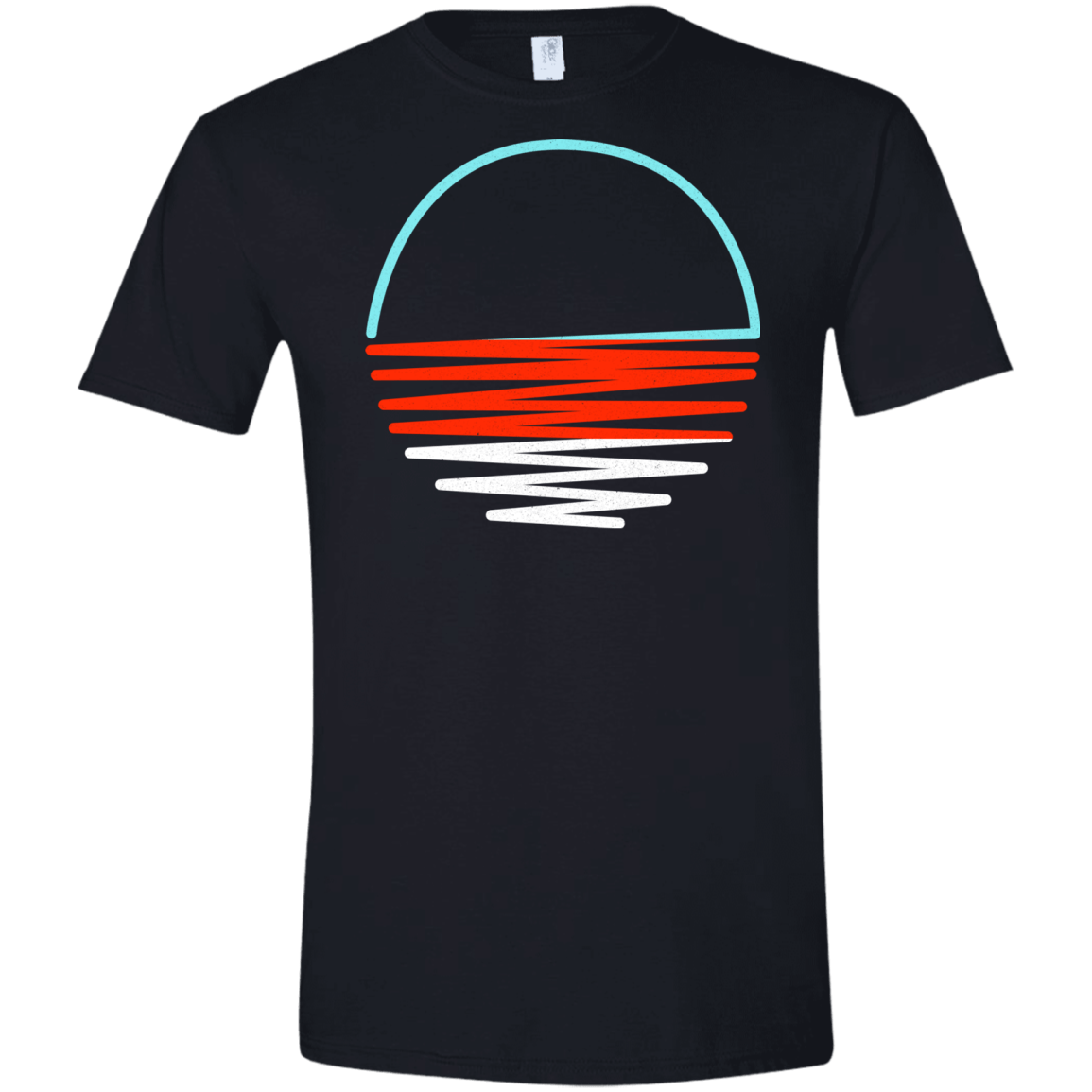 Sunset Shine Men's Semi-Fitted Softstyle