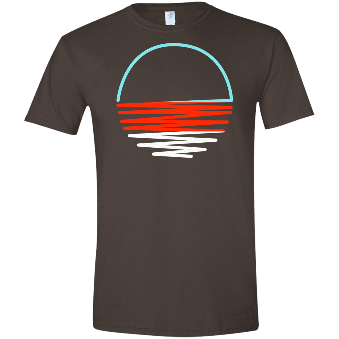 Sunset Shine Men's Semi-Fitted Softstyle