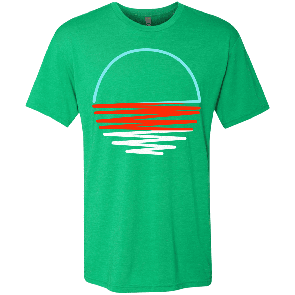 T-Shirts Envy / S Sunset Shine Men's Triblend T-Shirt