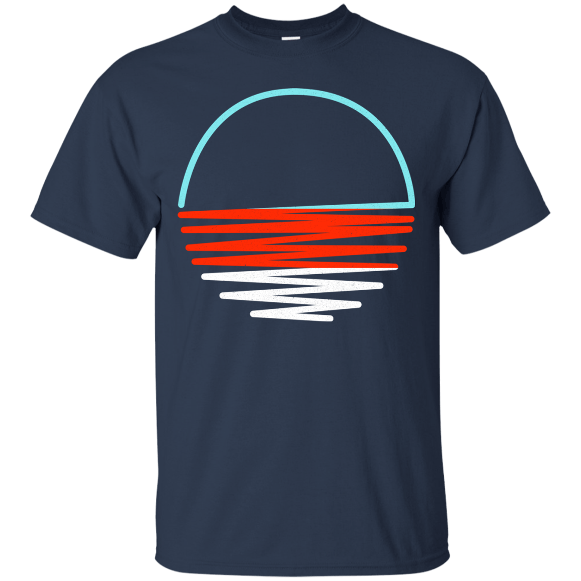 T-Shirts Navy / S Sunset Shine T-Shirt
