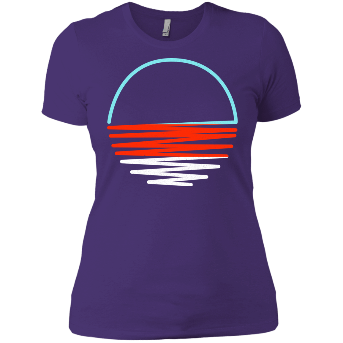 T-Shirts Purple Rush/ / X-Small Sunset Shine Women's Premium T-Shirt