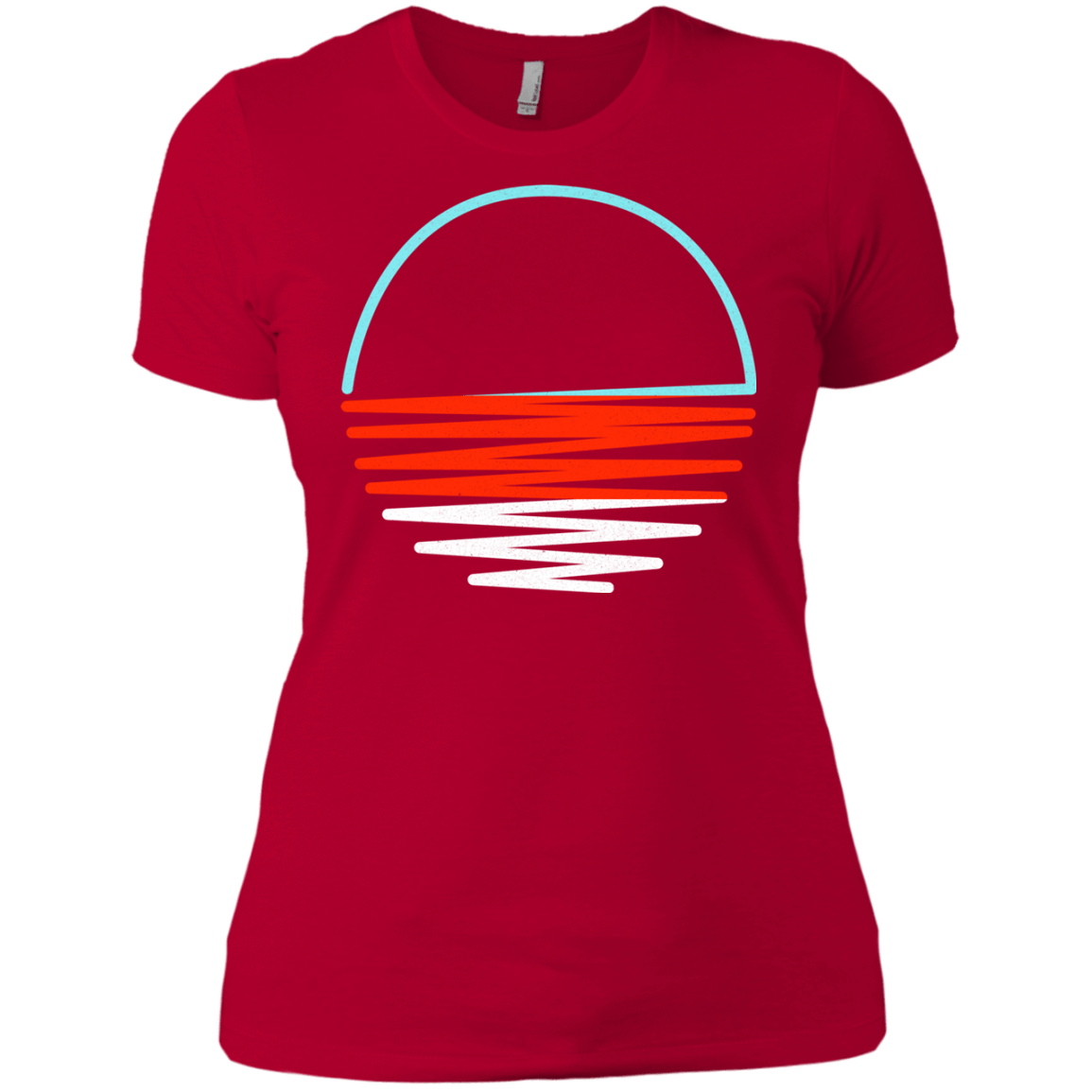 T-Shirts Red / X-Small Sunset Shine Women's Premium T-Shirt