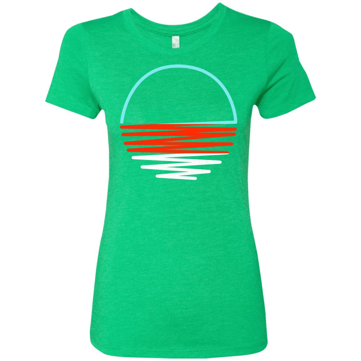 T-Shirts Envy / S Sunset Shine Women's Triblend T-Shirt