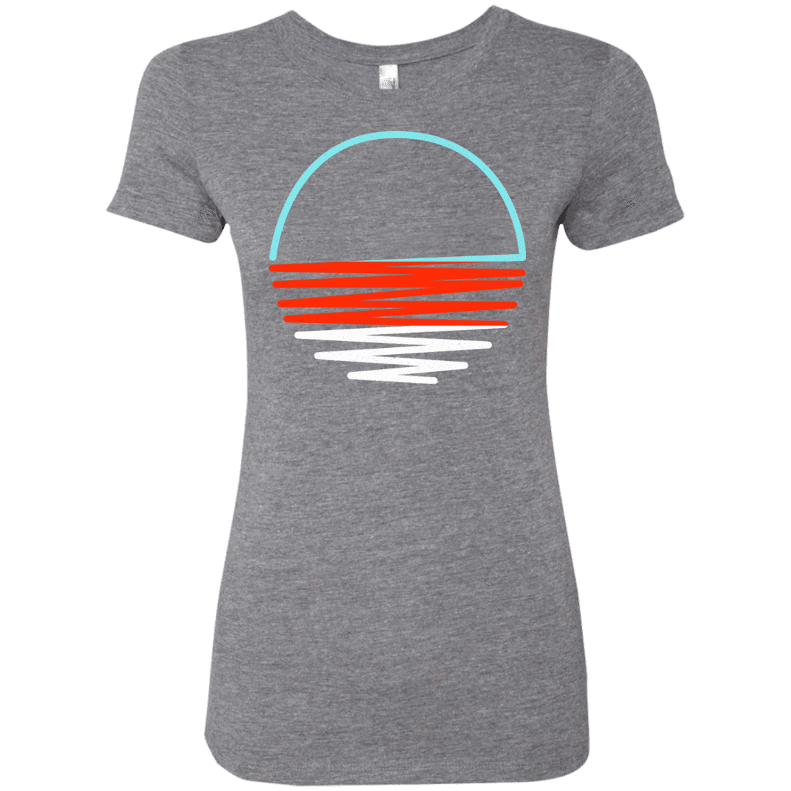 T-Shirts Premium Heather / S Sunset Shine Women's Triblend T-Shirt