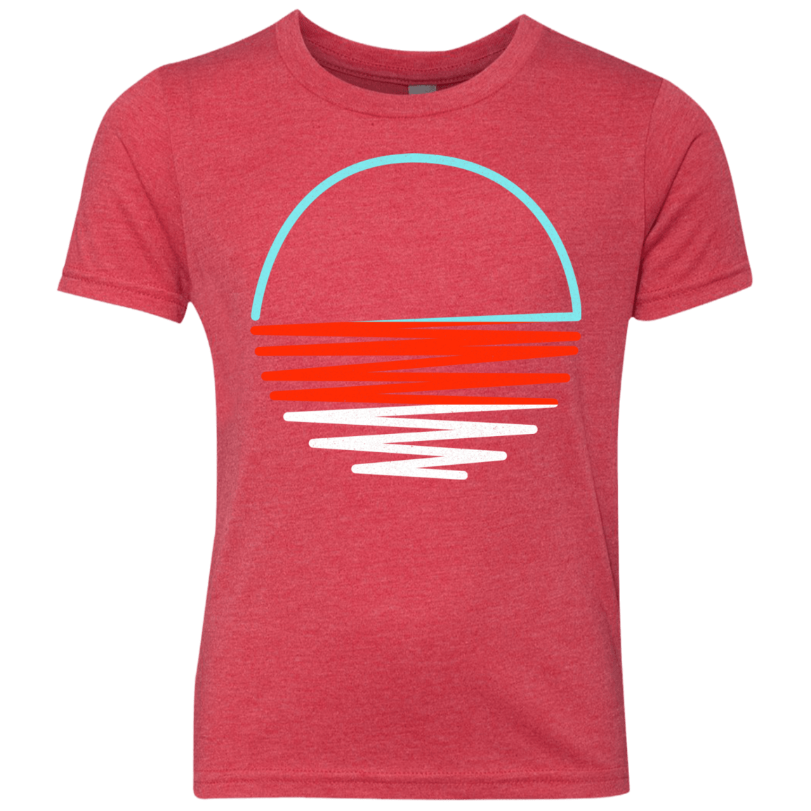 Sunset Shine Youth Triblend T-Shirt