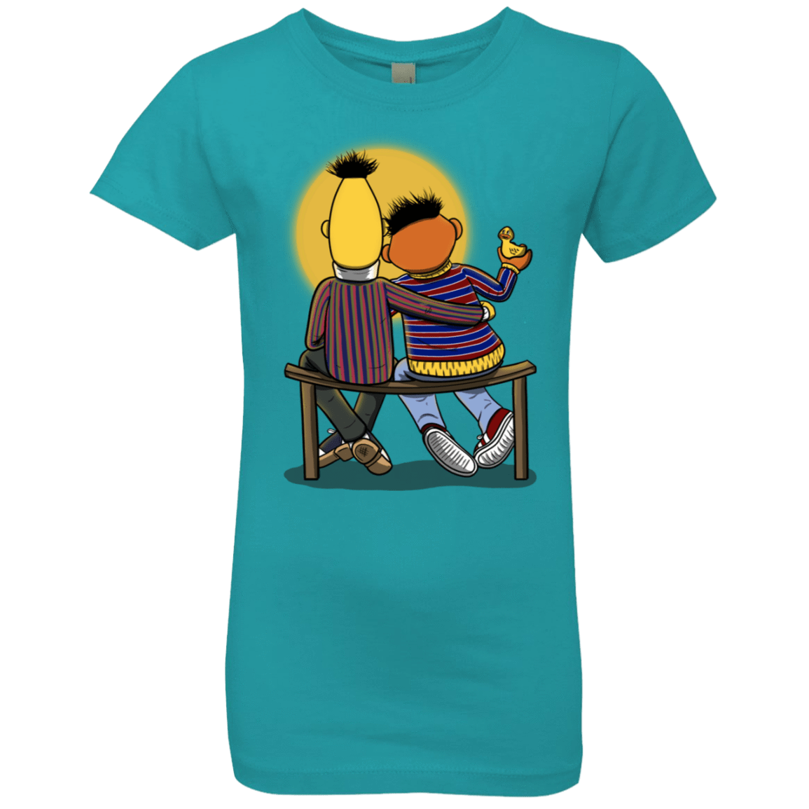 T-Shirts Tahiti Blue / YXS Sunset Street Girls Premium T-Shirt