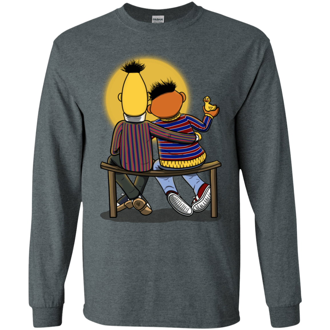 T-Shirts Dark Heather / S Sunset Street Men's Long Sleeve T-Shirt